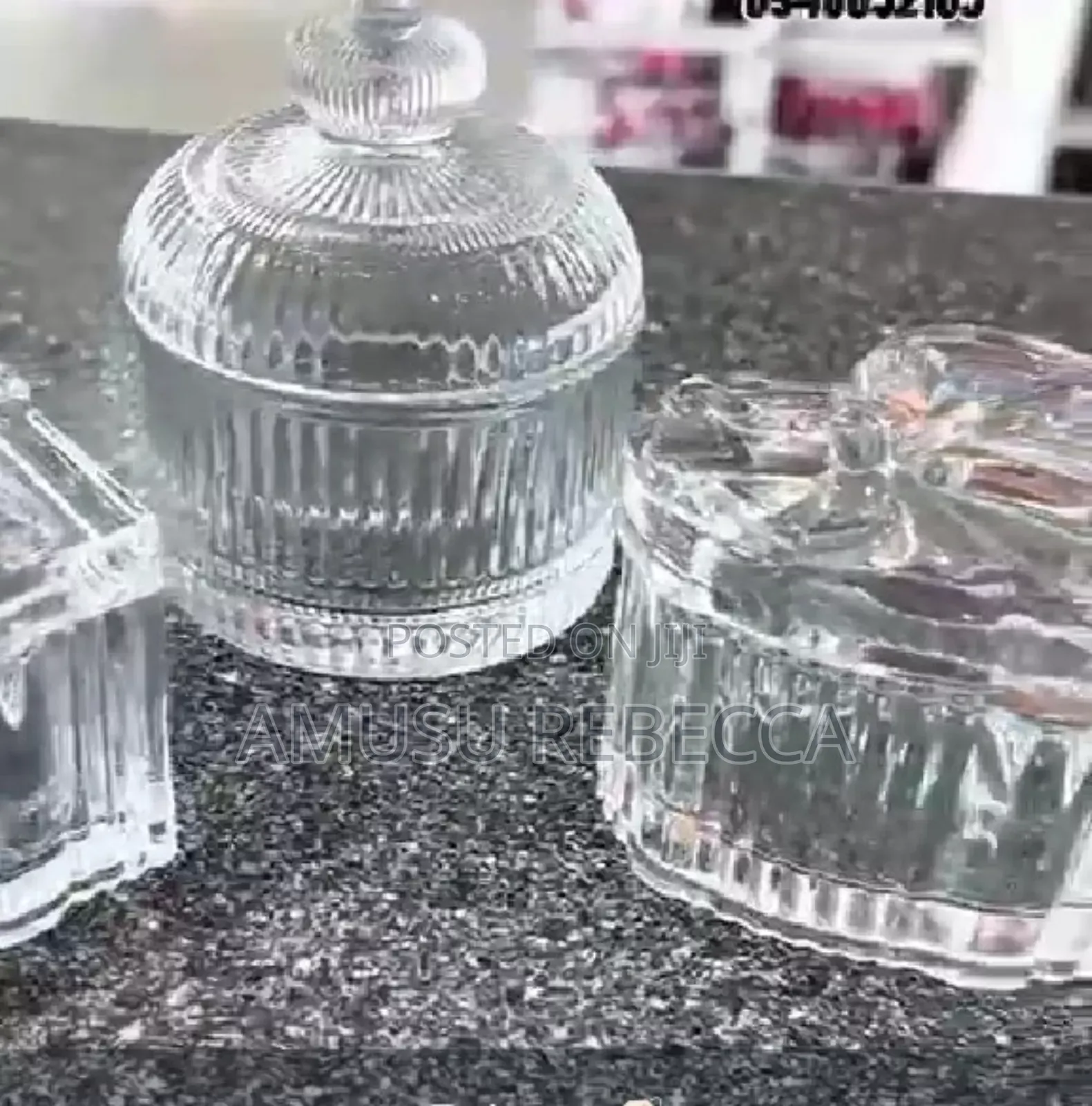 Glass Candy Bowls