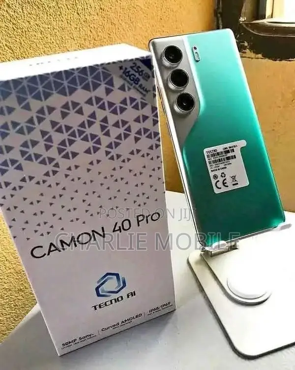 New Tecno Camon 40 Pro 5G 256 GB Green