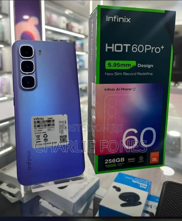 New Infinix Hot 60 Pro+ 256 GB Blue