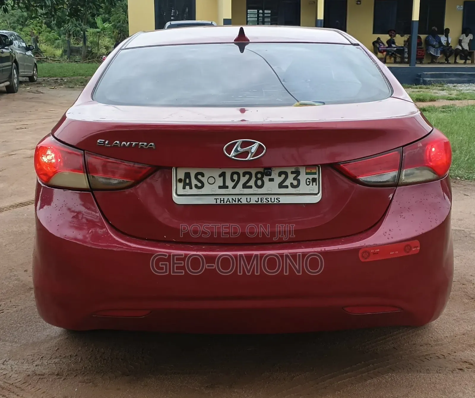 Hyundai Elantra 2013 Red