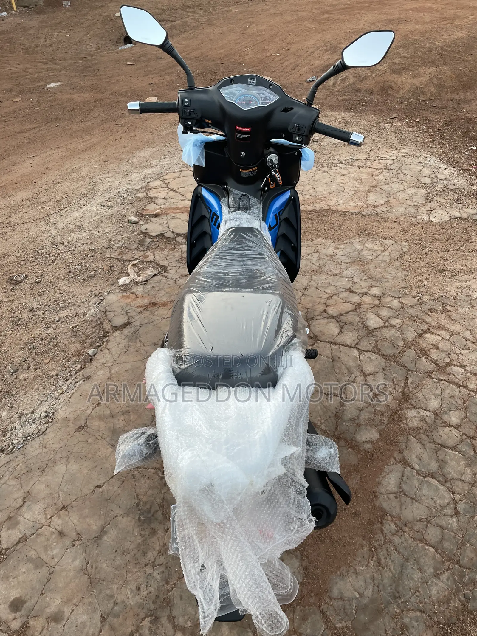 New Haojue HJ110-5 2026 Blue