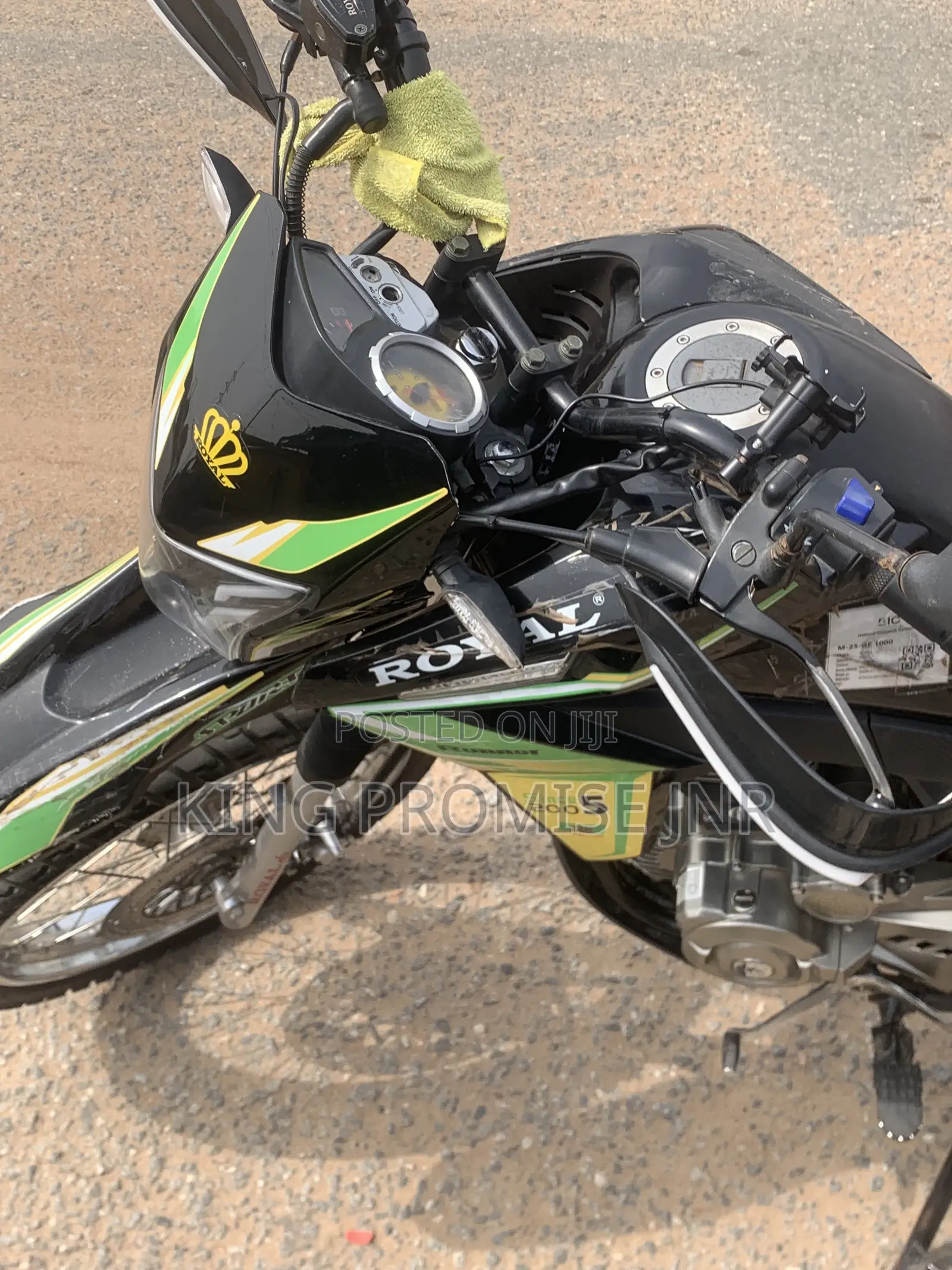 Royal Motorcycle 2025 Black