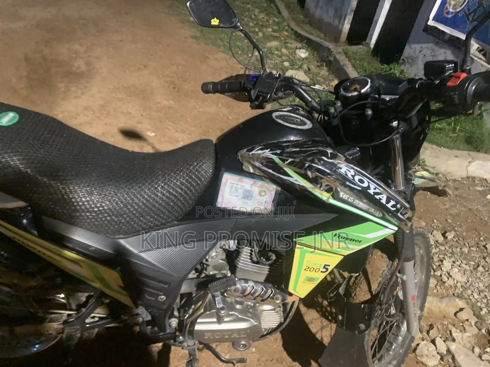 Royal Motorcycle 2025 Black