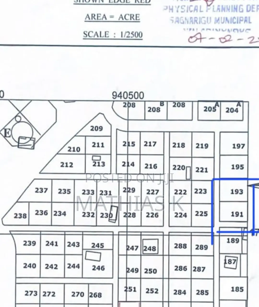 2 Plots of Land for Sale in Yongduuni, Not Far From Malshegu
