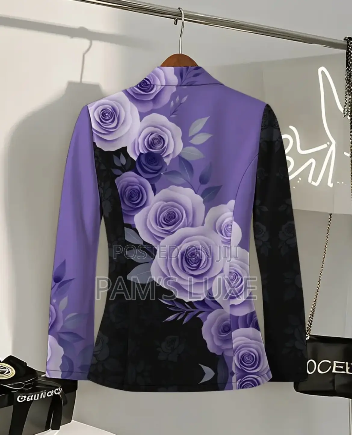 Purple Rose Blazer