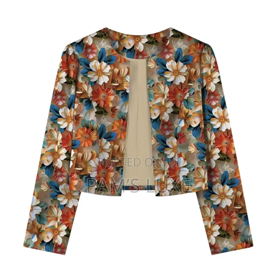 Floral Elegance Jacket