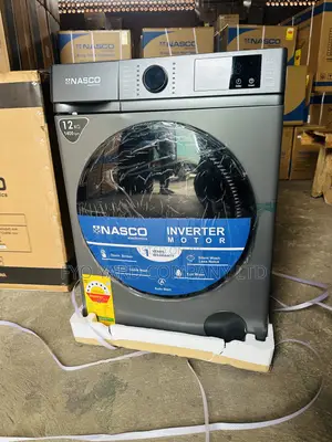 New Inverter Nasco 12kg Front Load Washing Machine