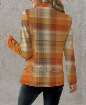 Autumn Plaid Blazer