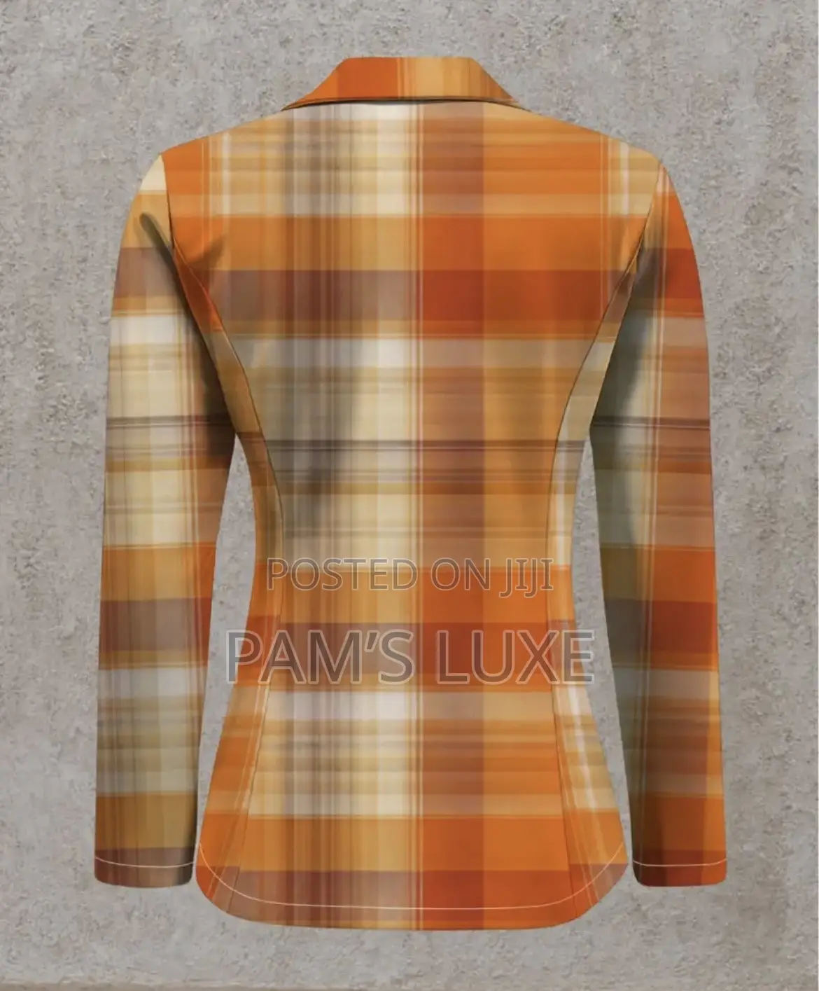 Autumn Plaid Blazer