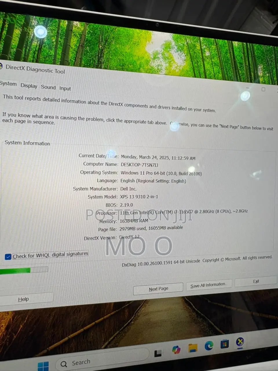 Laptop Dell XPS 13 16GB Intel Core i7 SSD 512GB