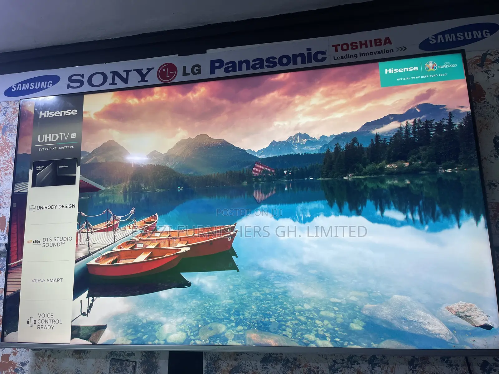 65 Inches Uhd Smart Satellite Hdr+ Pro Hisense Uk Vibrant Colors