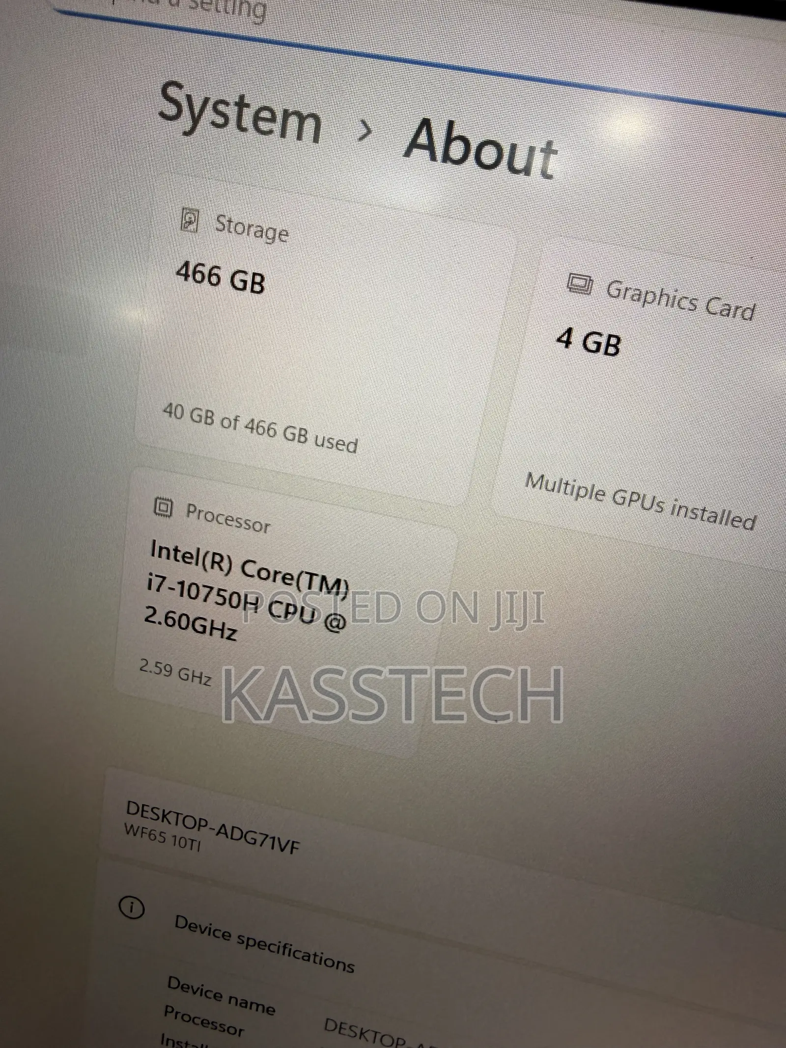 Laptop MSI 16GB Intel Core i7 SSD 512GB