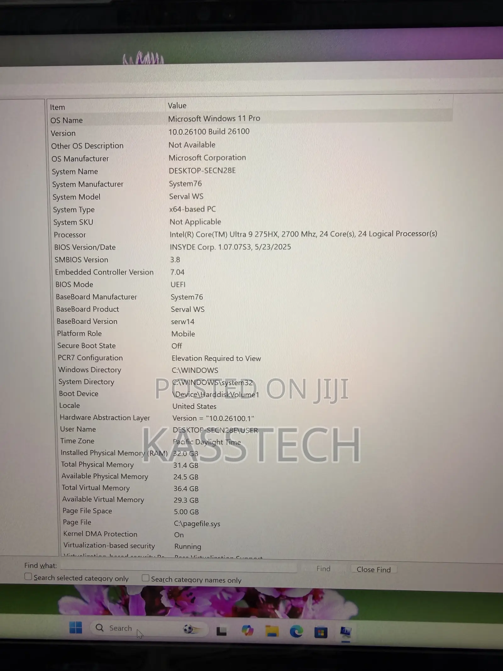 New Laptop 32GB Intel Core Ultra 9 SSD 1T