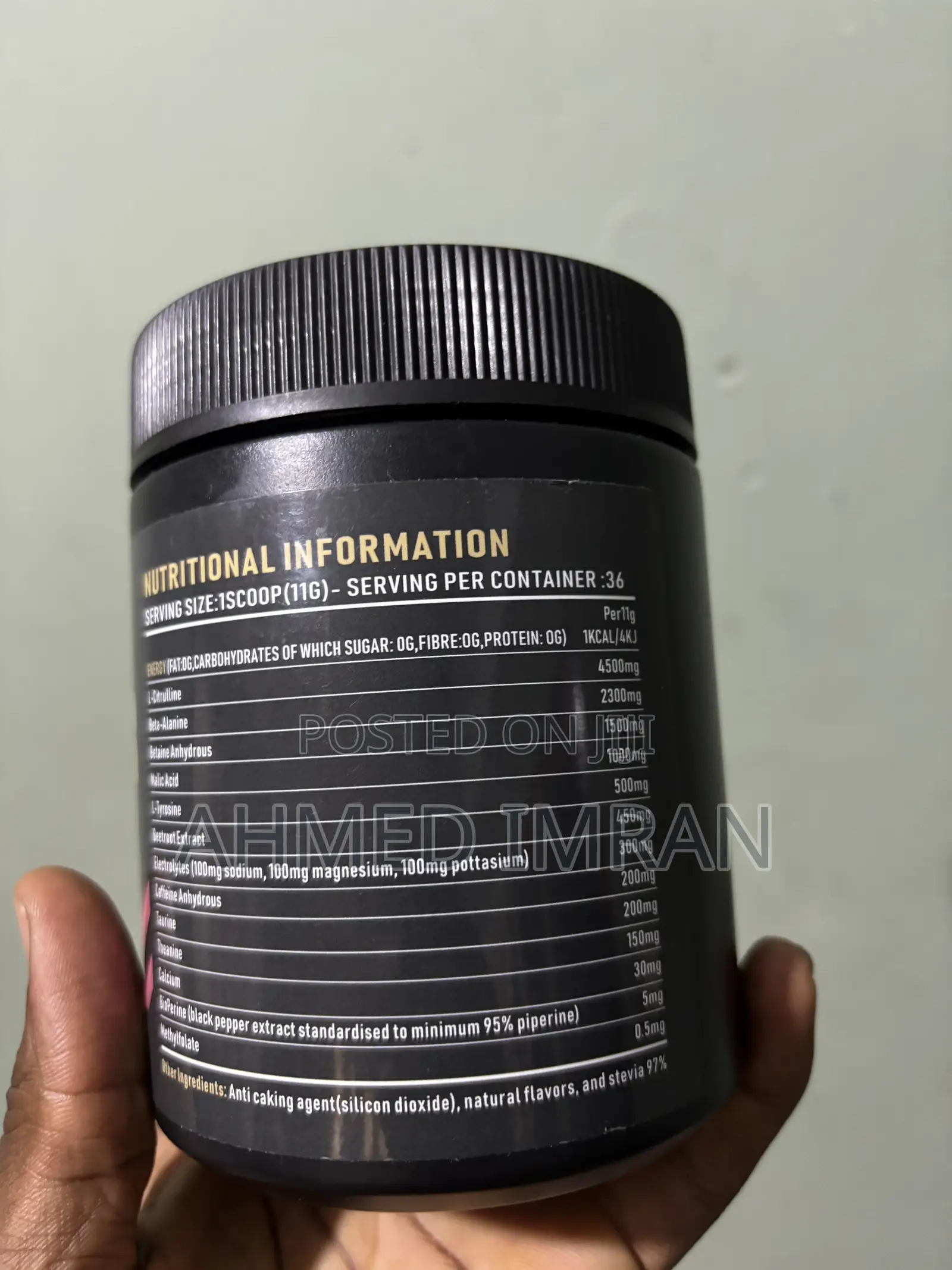Tota War Pre Workout