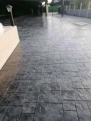 Modern Concrete Stamp Floors