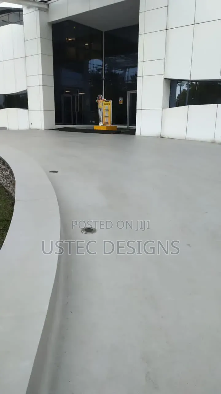 Modern Polished/Stained Concrete Finish
