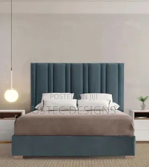 Luxury Beds With Side Drawers and Ottoman