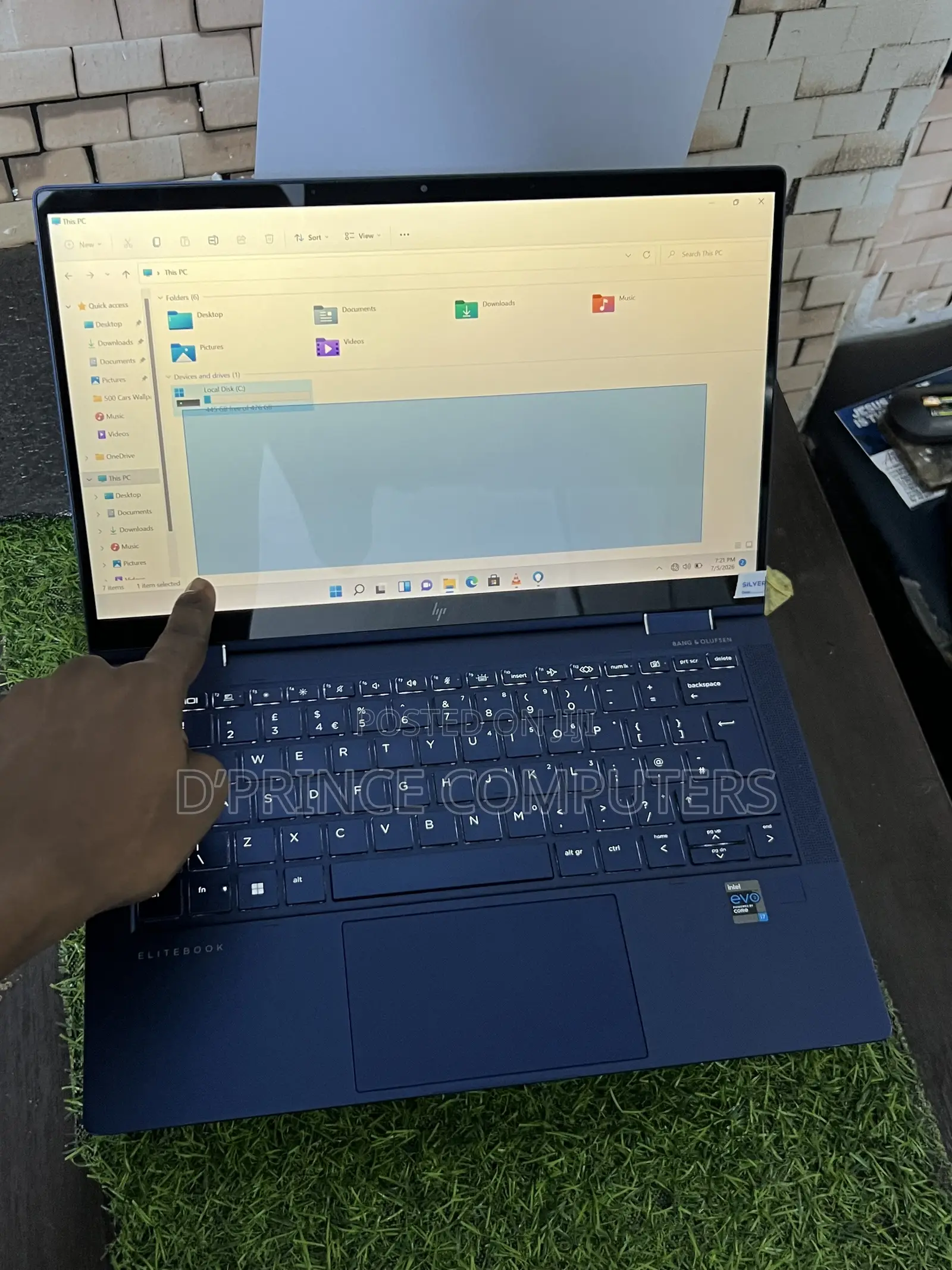 Laptop HP Dragonfly G2 16GB Intel Core i7 SSD 512GB