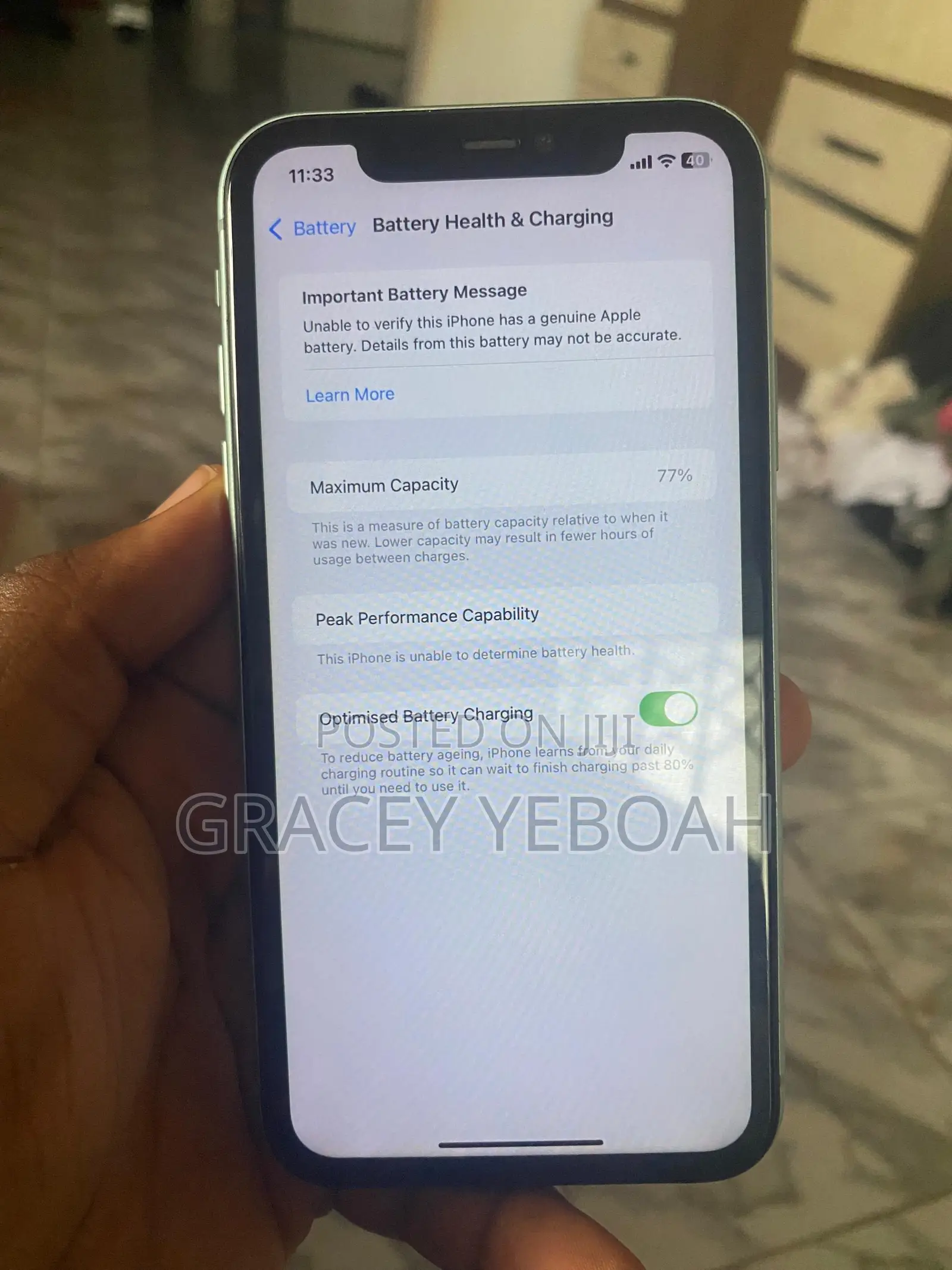 Apple iPhone 11 64 GB Blue