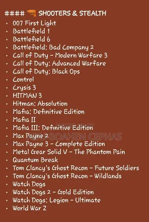 PC Online and Cracked Version Games Avaliable