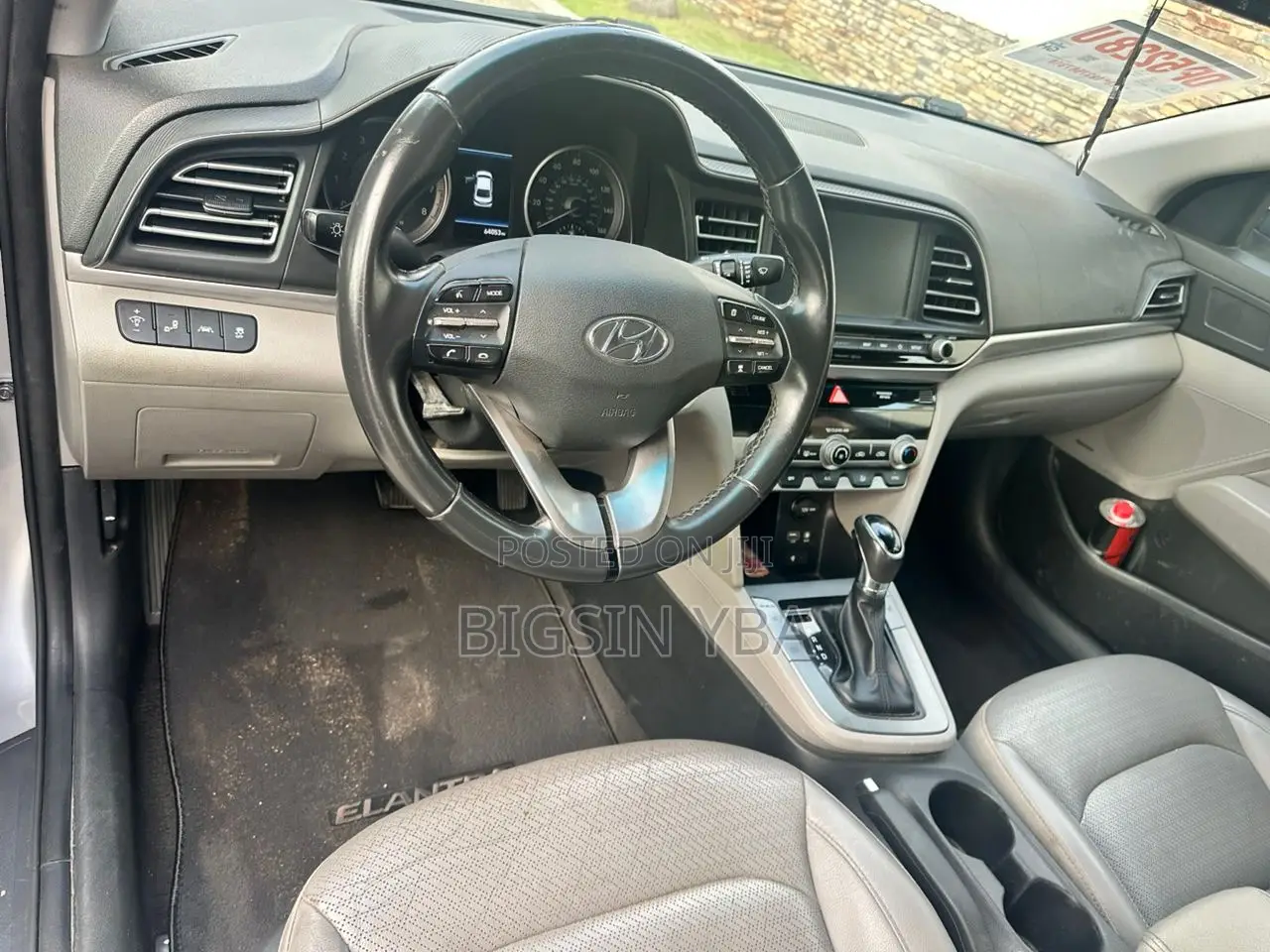 Hyundai Elantra Limited 2019 Gray