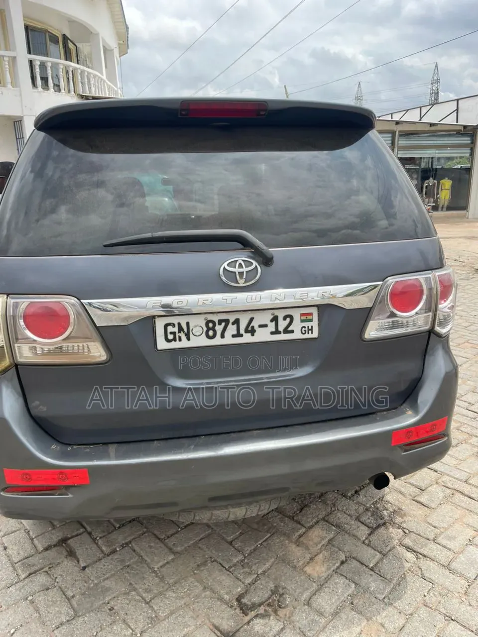 Toyota Fortuner 2012 Gray