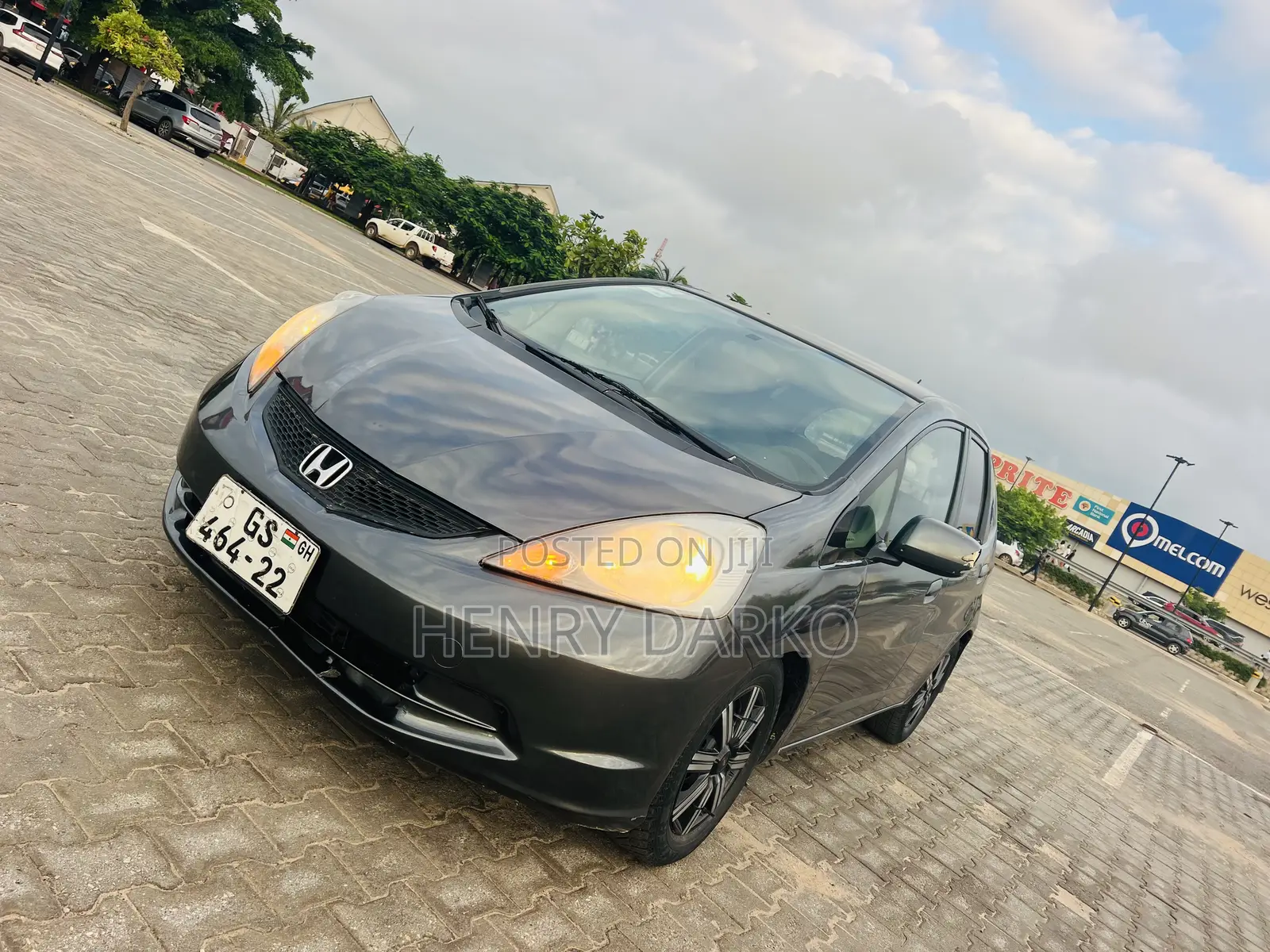 Honda Fit 2012 Gray
