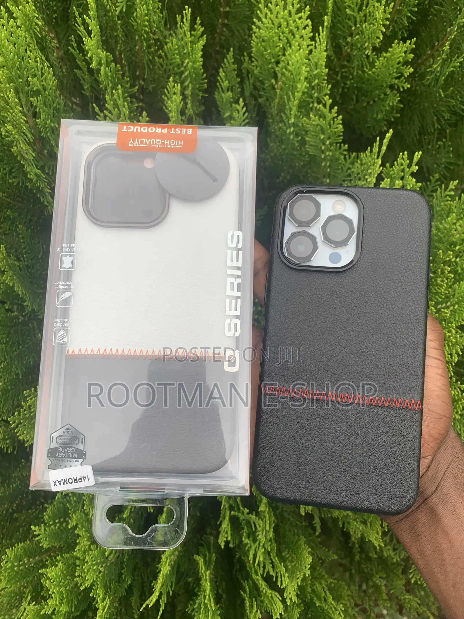 Q Series Premium Leather Case for iPhone 13-16 Pro Max