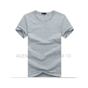 Casual Round Neck Short Sleeve T-Shirt - 6 Pieces - Multicolour
