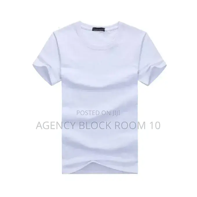 Casual Round Neck Short Sleeve T-Shirt - 6 Pieces - Multicolour