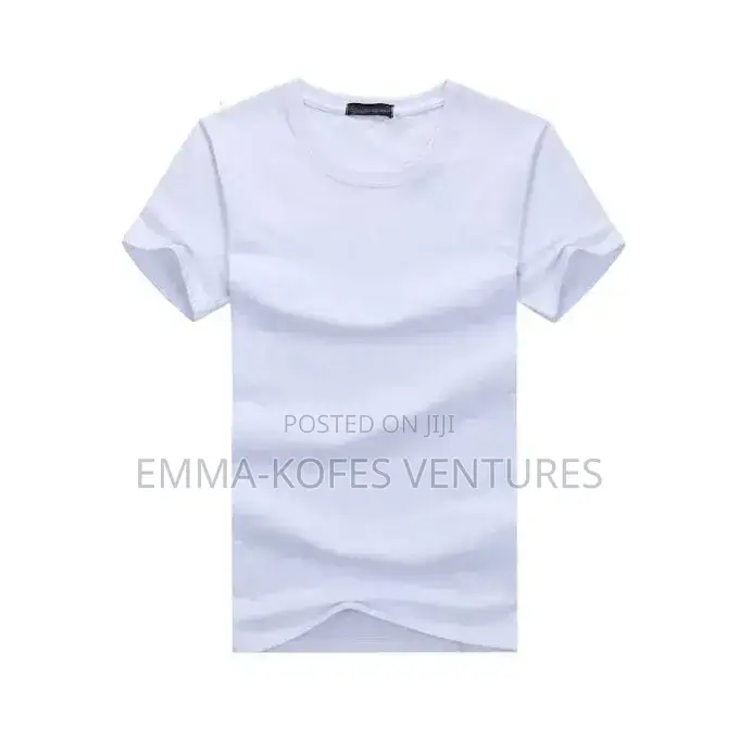 Casual Round Neck Short Sleeve T-Shirt - 6 Pieces - Multicolour