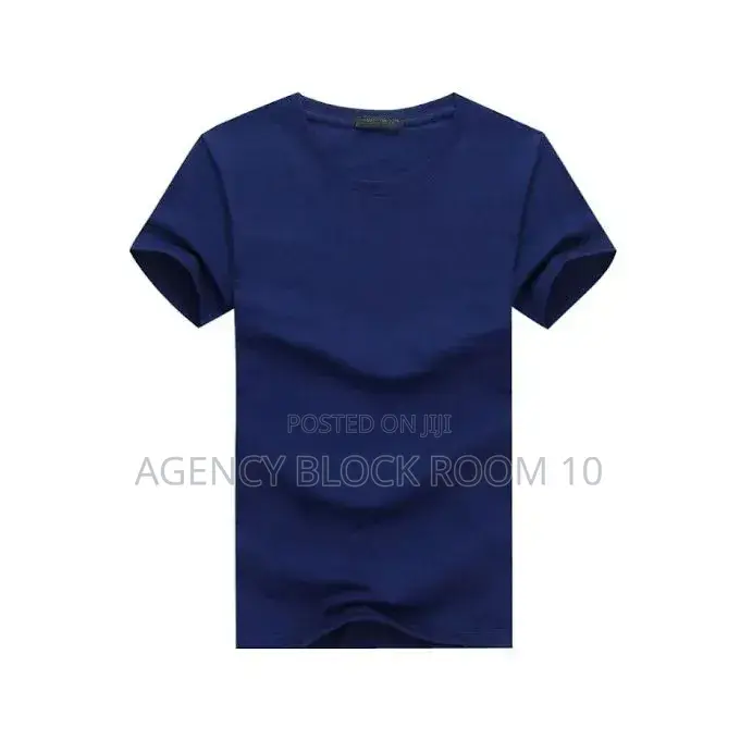 Casual Round Neck Short Sleeve T-Shirt - 6 Pieces - Multicolour