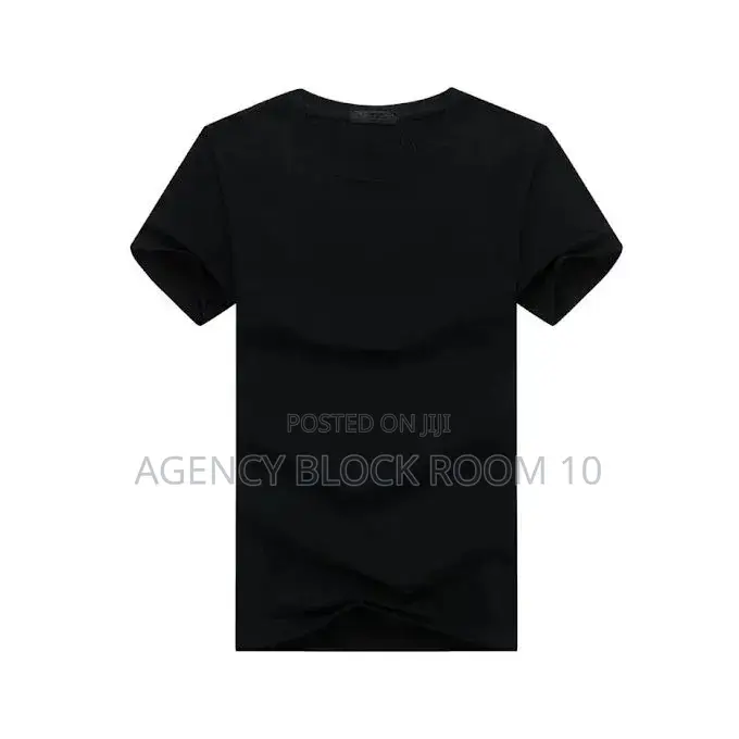 Casual Round Neck Short Sleeve T-Shirt - 6 Pieces - Multicolour