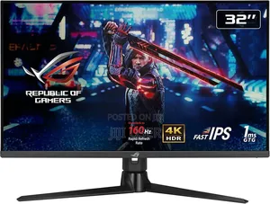 32inchs Rog Strix Uhd Ips Edgeless 160hz Gaming Monitor
