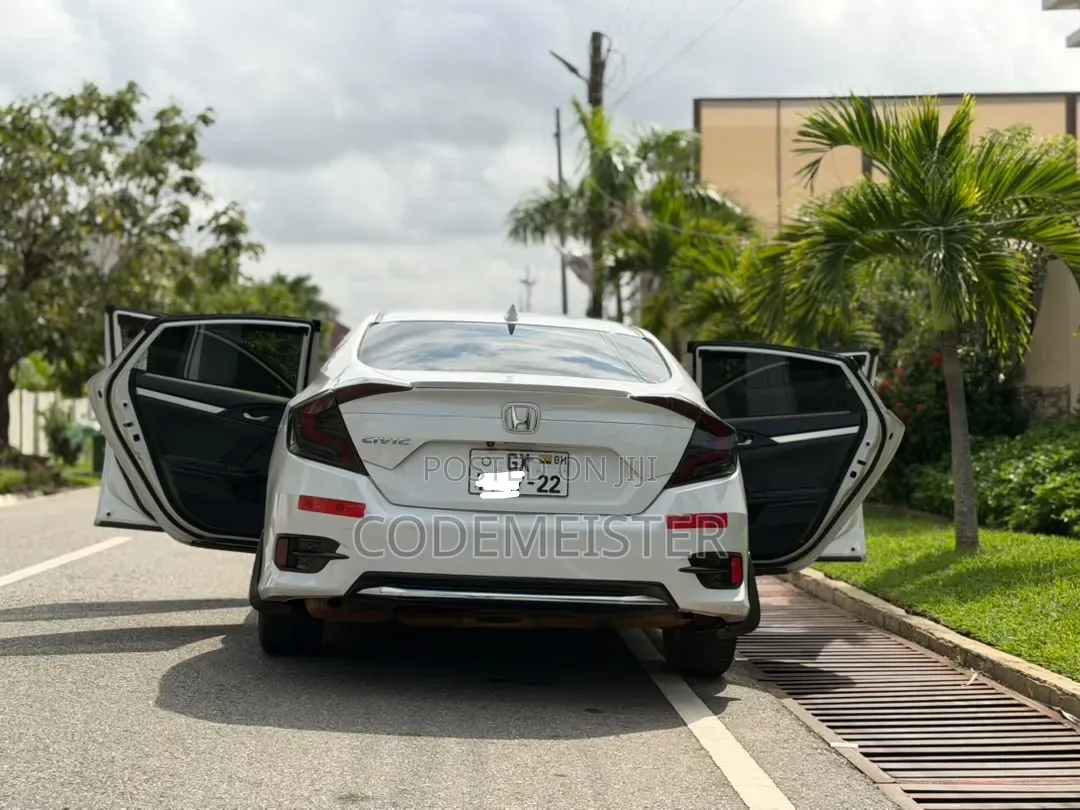 Honda Civic EX-L Sedan 2019 White