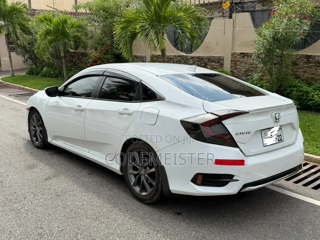 Honda Civic EX-L Sedan 2019 White