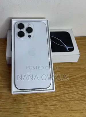 New Apple iPhone 16 Pro Max 256 GB White