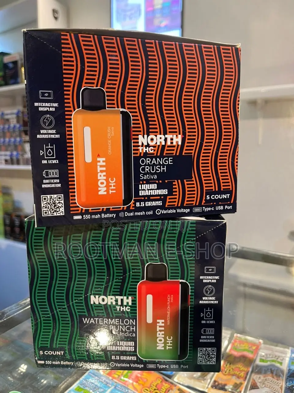 North Thca Liquid Diamonds Disposable Vape 8.5g