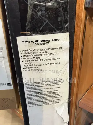 Laptop HP Victus 15 24GB Intel Core i7 SSD 512GB