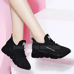 Fuxing Fashion Women Shoes Ladies Shoes Sneakers Women - Black