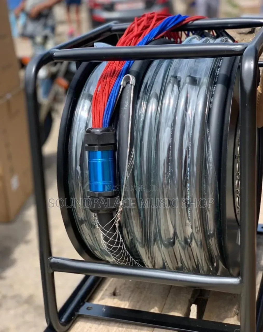 32-channel Stage Snake Cable Reel Audiolink