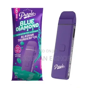 Purple Blue Diamond Thca Disposable Vape - 6g
