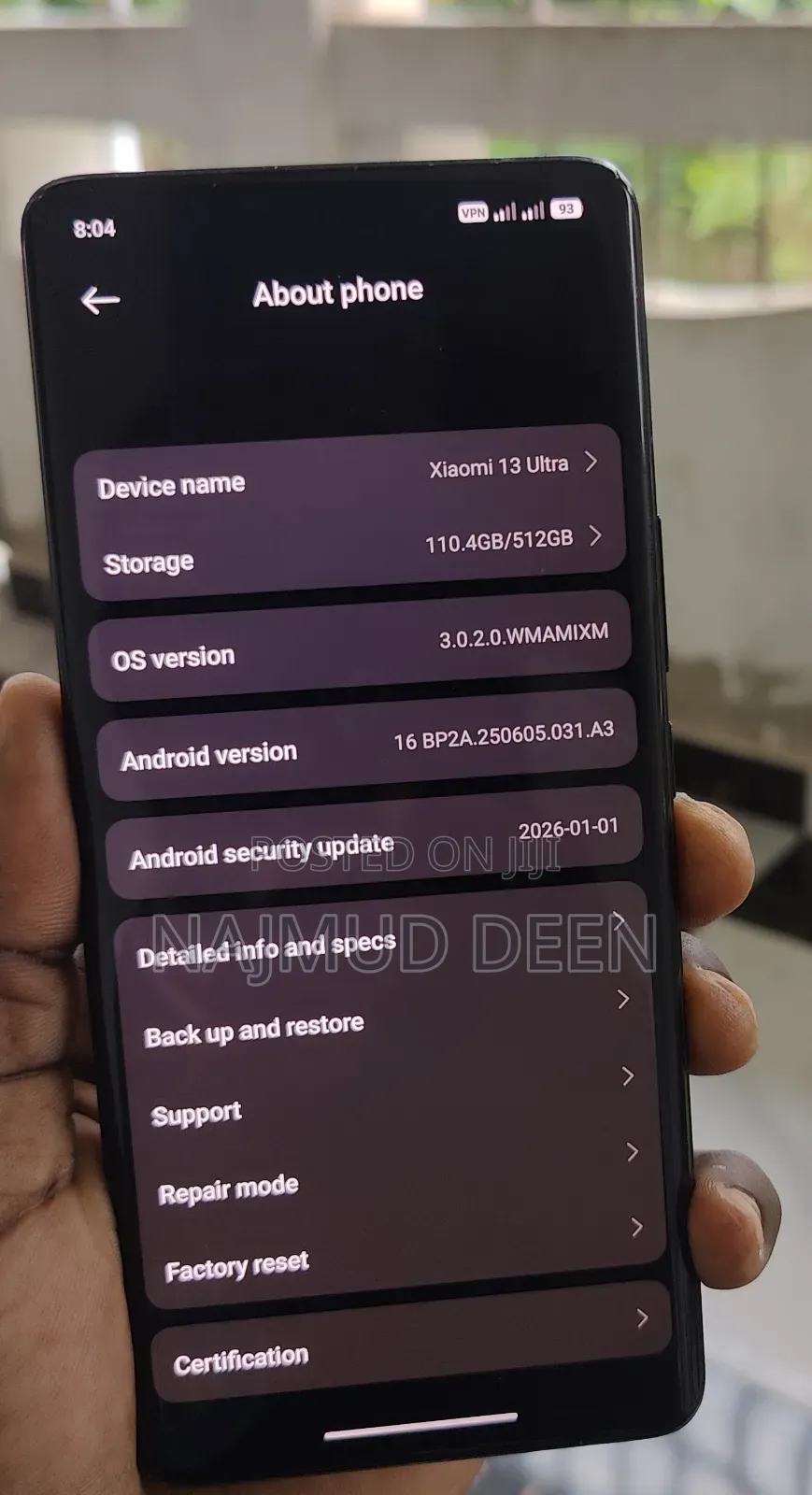 Xiaomi 13 Ultra 512 GB Yellow