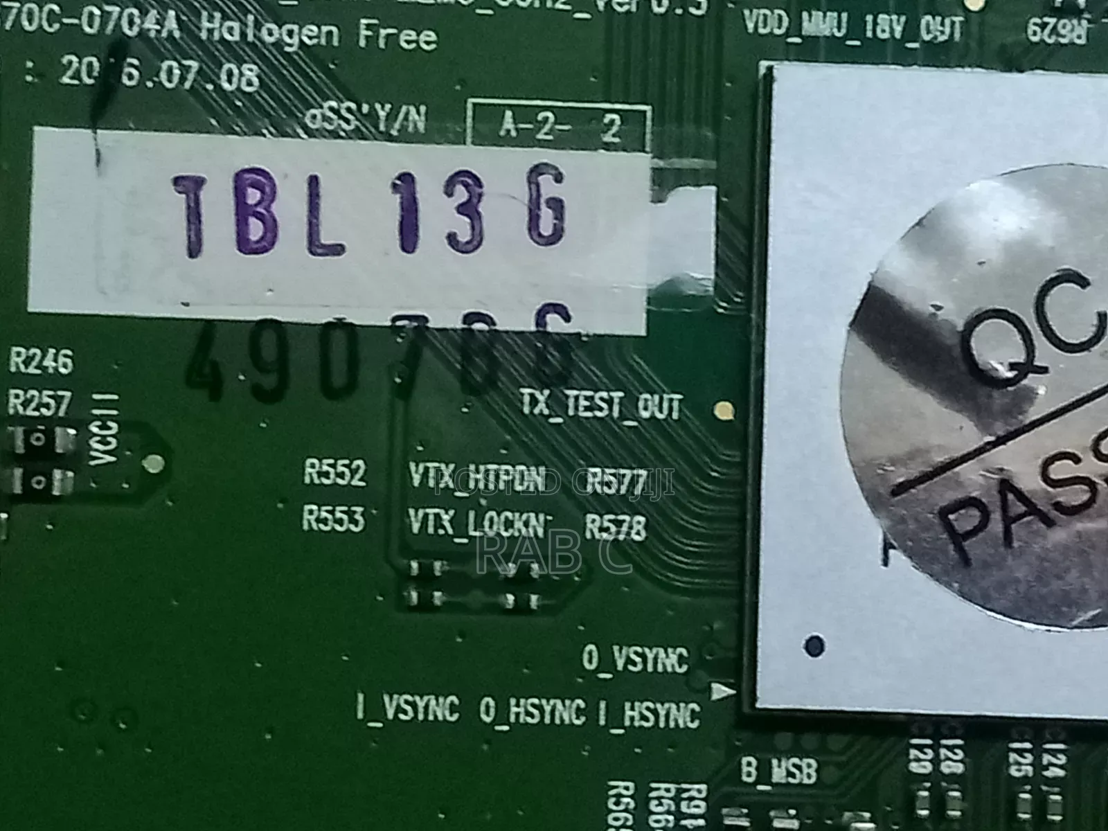 Sony T-con Board 6870c-0704a 6871l-4907bg
