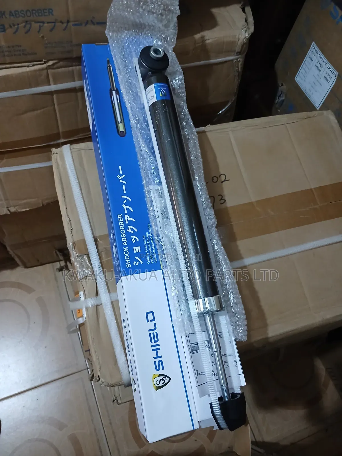 Kia Rio 5 / Accent 08 Back Shocks Shield Type
