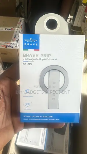 Brave Grip 3 in 1 Magnetic Phone Grip and Kickstand