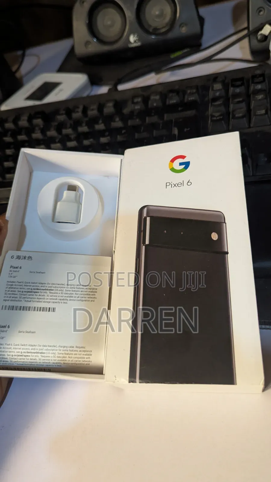 Google Pixel 6 128 GB Black