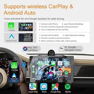 Haudio 10.1 Inch Single Din Car Stereo