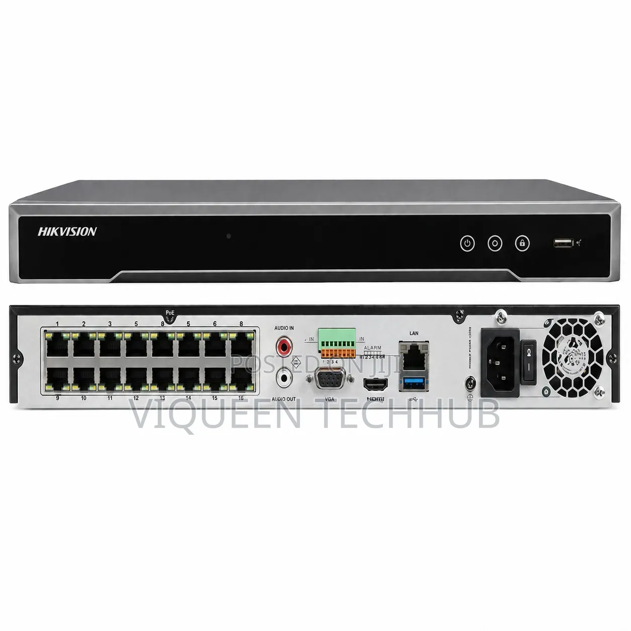 Ds-7616ni-Q2_16p_as - NVR Hikvision 16 Channel Poe Hd Value Series