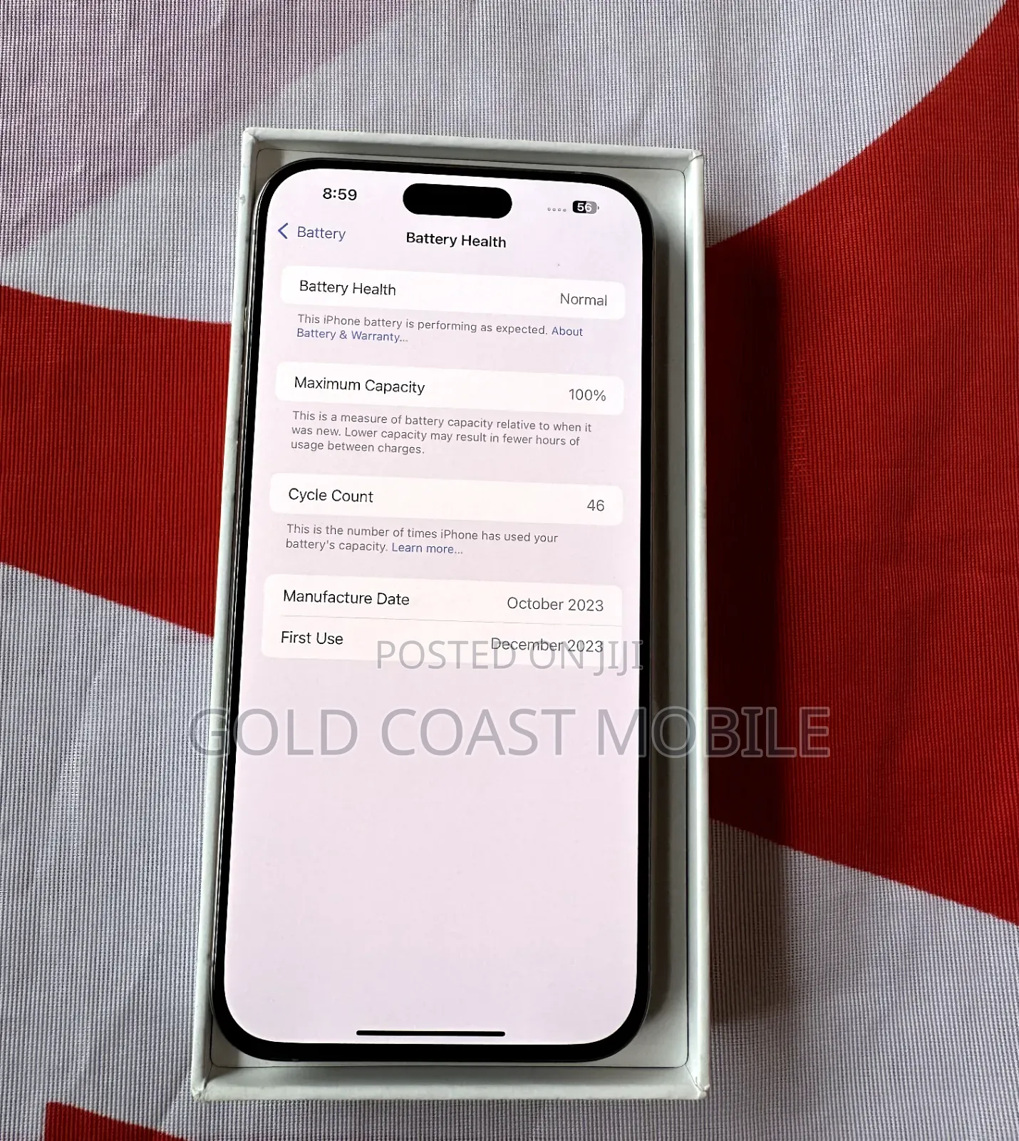 New Apple iPhone 15 Pro Max 256 GB Gray